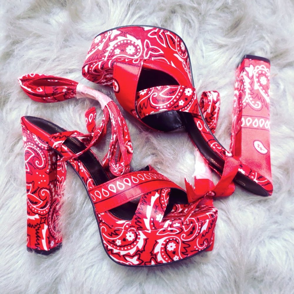 Bang Out Strappy-Red